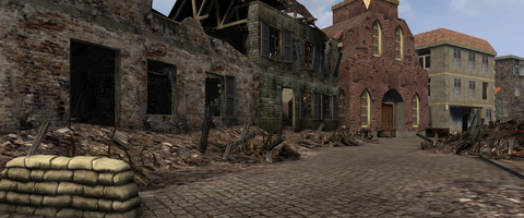 mp_arnhem on Call of Duty: United Offensive