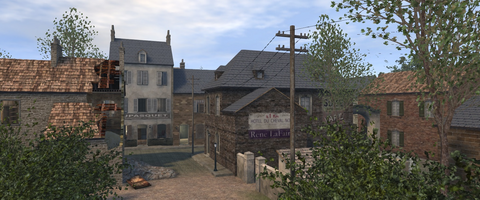 mp_carentan on Call of Duty: United Offensive