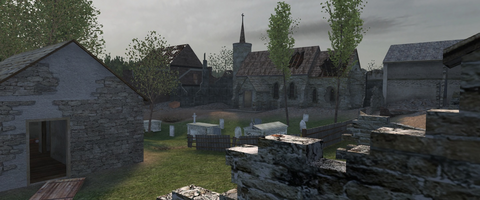 mp_dawnville on Call of Duty: United Offensive