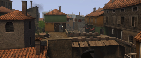 mp_streets on Call of Duty: United Offensive