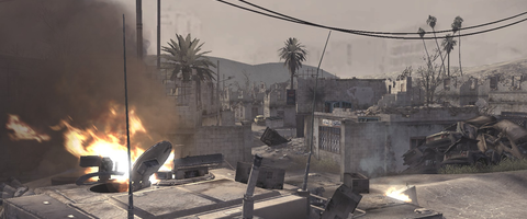 mp_convoy on Call of Duty 4
