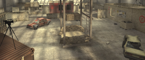 mp_killhouse on Call of Duty 4